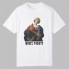 Saint Holding Pig Head Anti Trump Quiet Piggy Shirt 0 0