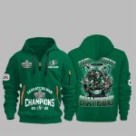 Saskatchewan Grey Cup Champions 2025 Quarter Zip Hoodie