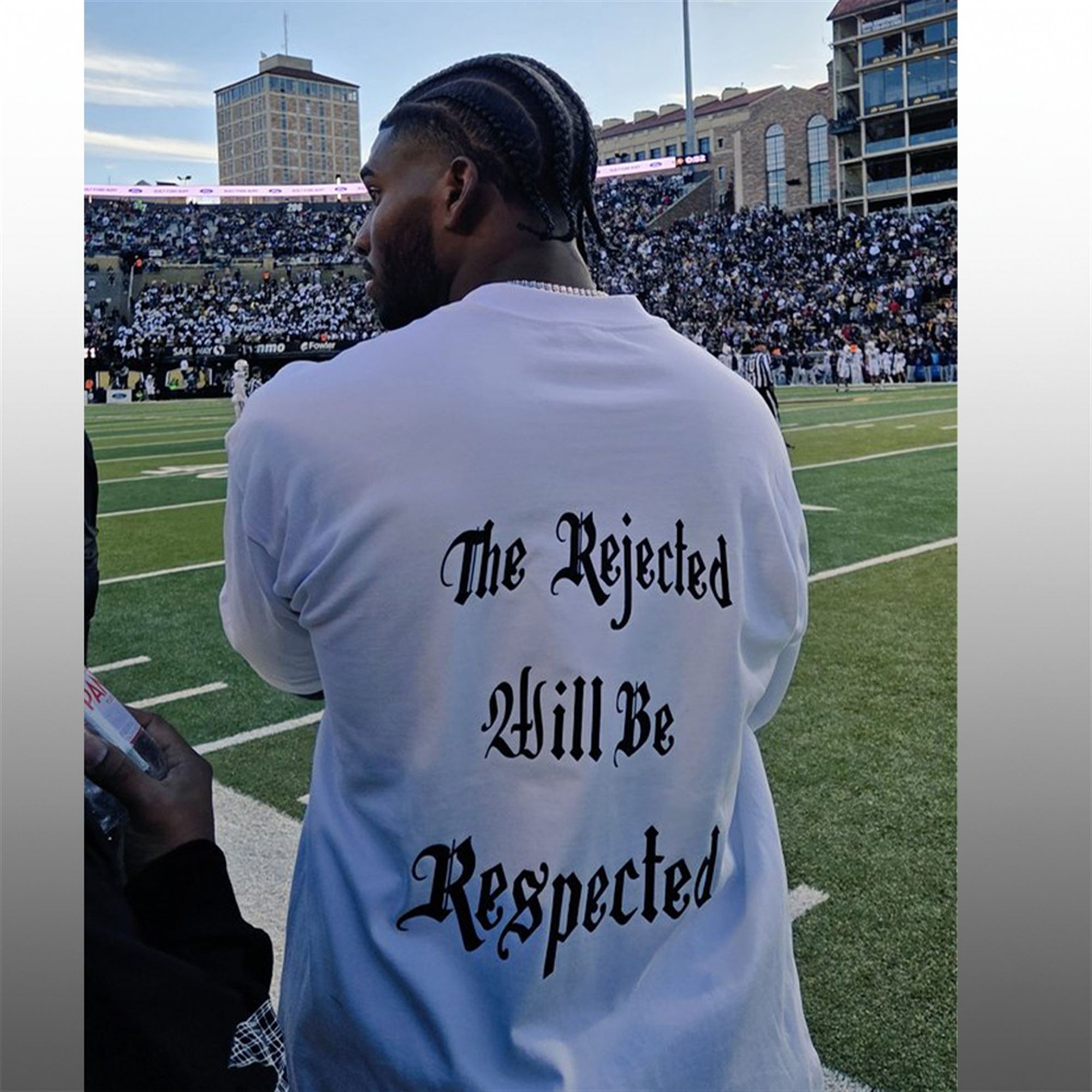 Shedeur Sanders The Rejected Will Be Respected Shirt 1 Shedeur Sanders The Rejected Will Be Respected Shirt 1