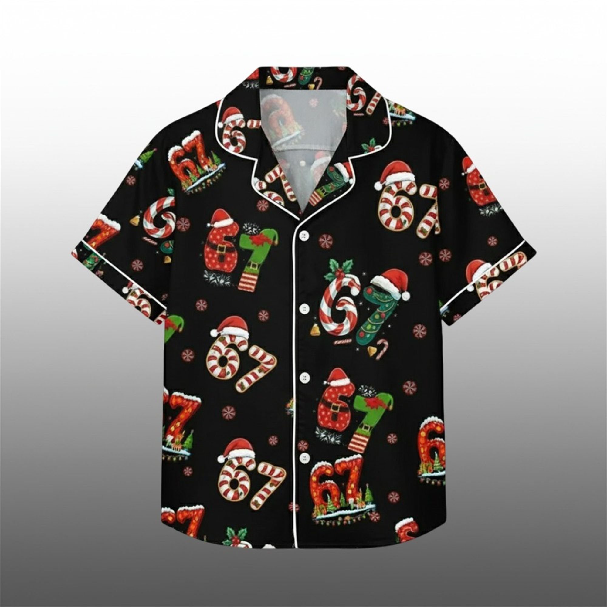 Six Seven Meme Christmas Pajama Set 1 Six Seven Meme Christmas Pajama Set 2