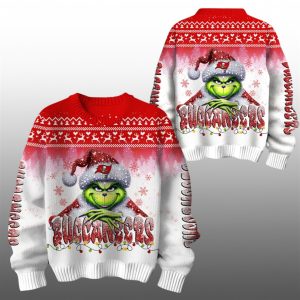 2025 Buccaneers Grnch Season Christmas Ugly Sweater 1 1