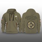 Steelers 2025 Salute To Service Zip Hoodie