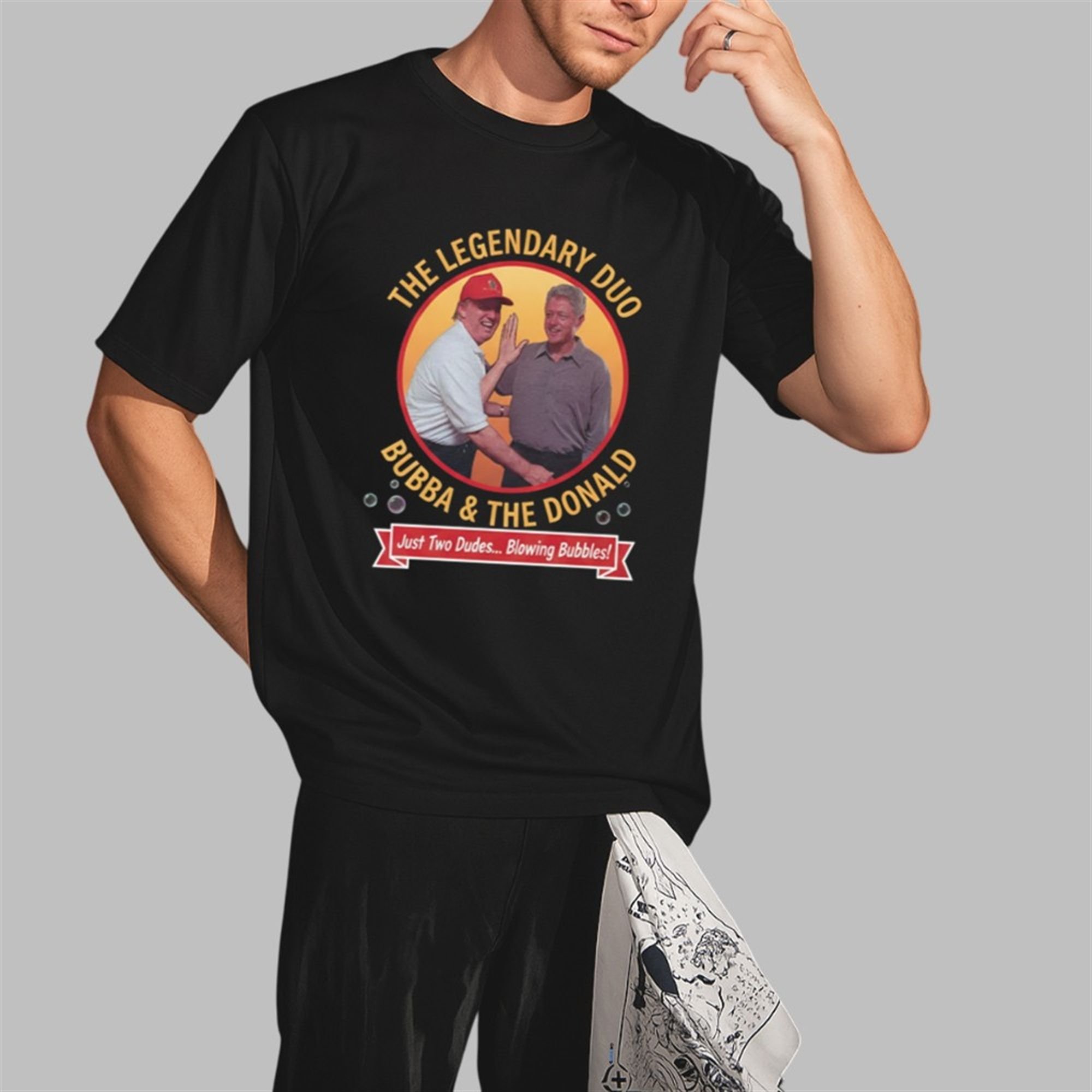 The Leagendary Dua Bubba and Trump Blowing Bubbles Shirt 3 The Leagendary Dua Bubba and Trump Blowing Bubbles Shirt 2 3