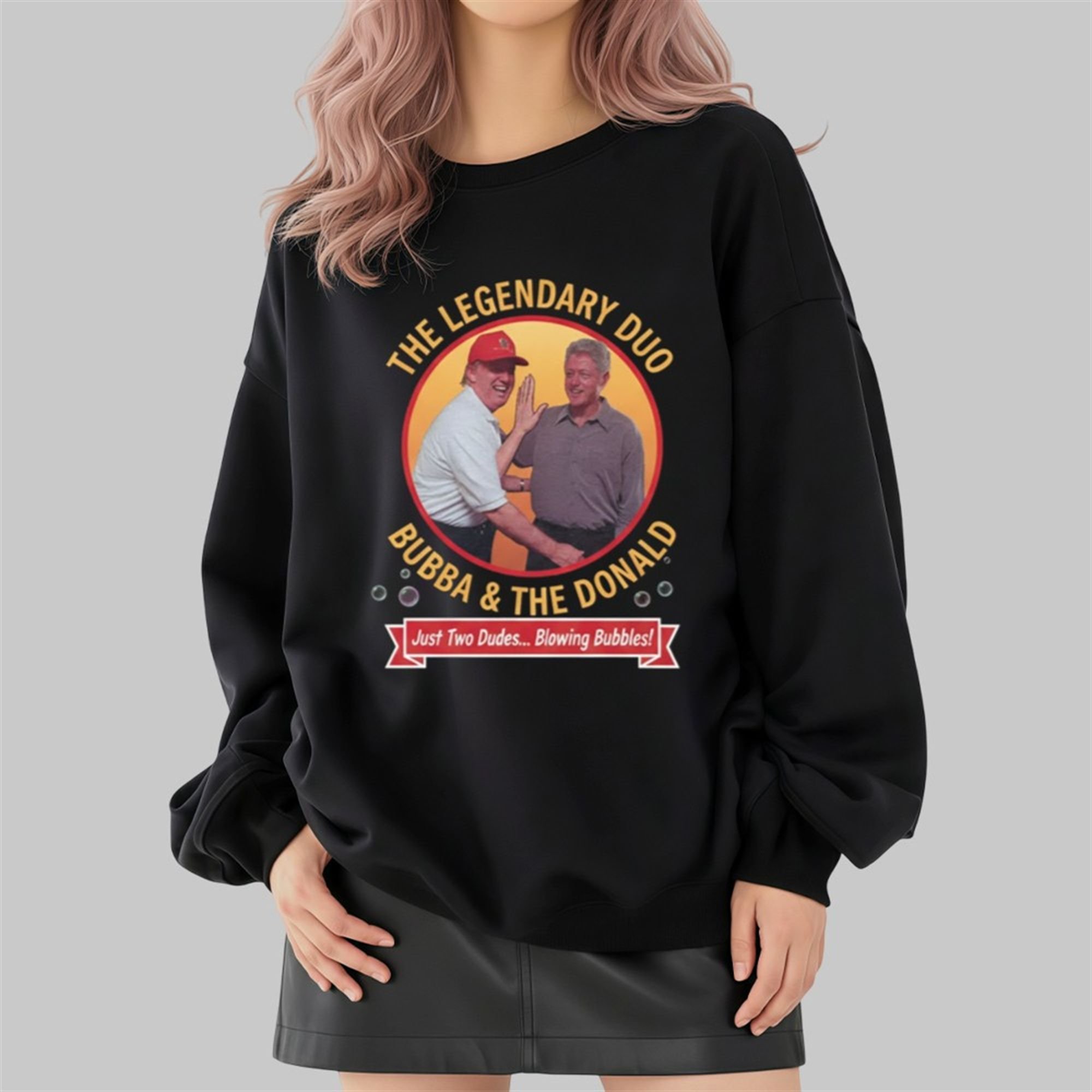 The Leagendary Dua Bubba and Trump Blowing Bubbles Shirt 4 The Leagendary Dua Bubba and Trump Blowing Bubbles Shirt 2 4