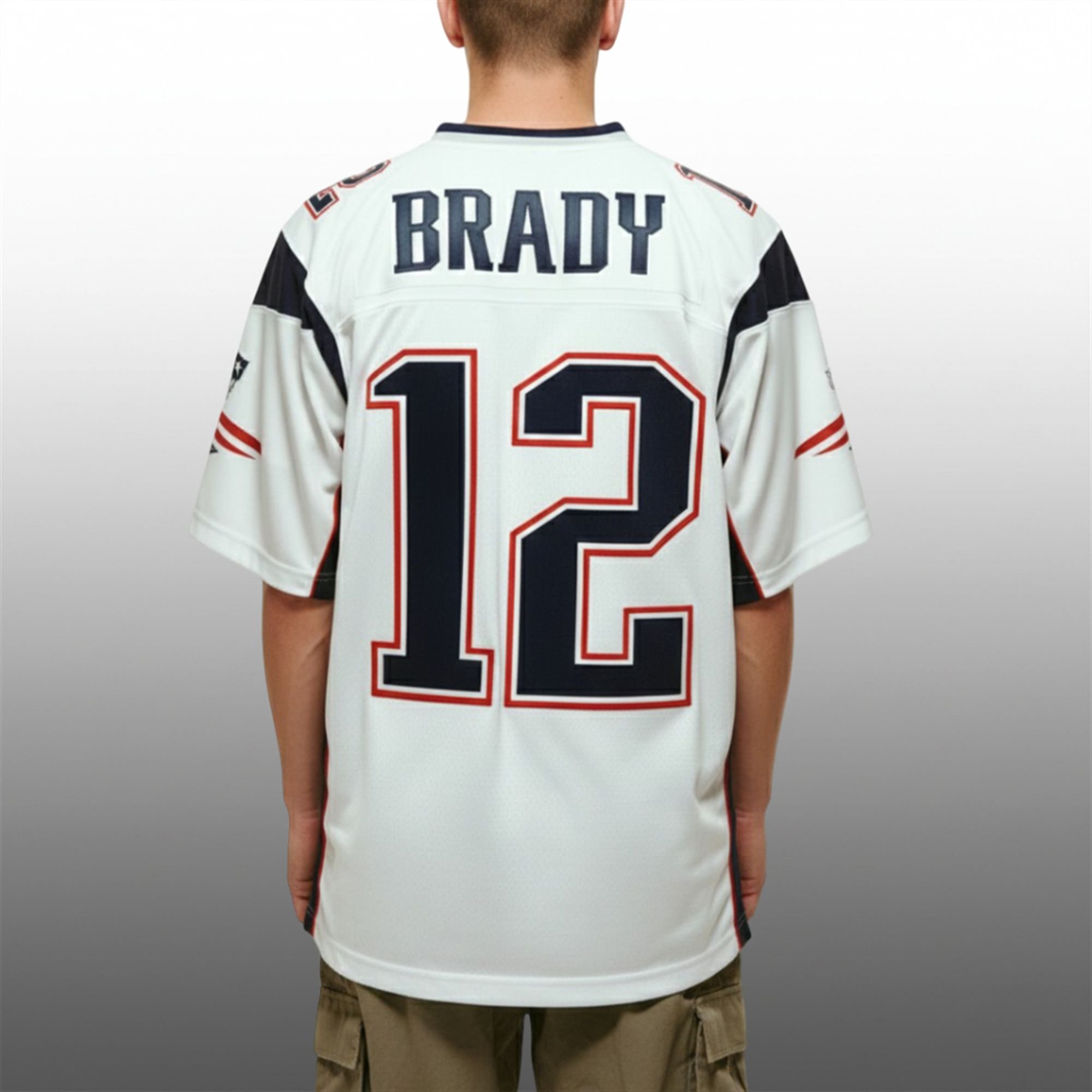 Tom Brady 25th QB History Jersey 3 Tom Brady 25th QB History Jersey 3