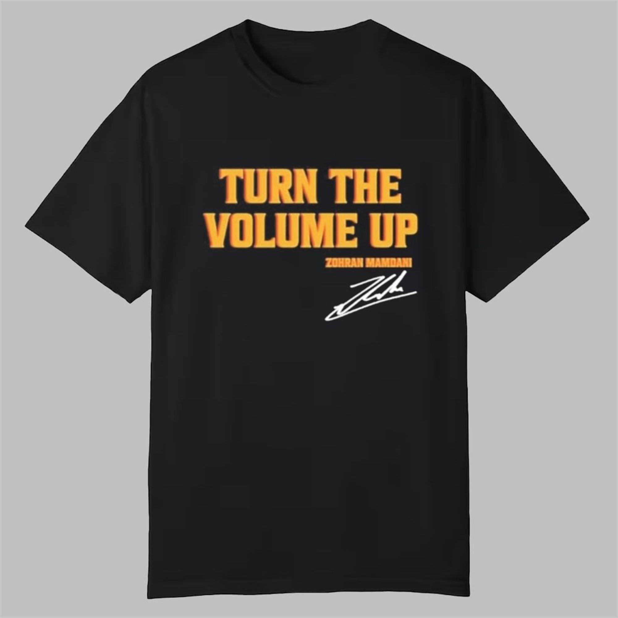 Turn the Volume Up Zohran Mamdani Shirt 1 Turn the Volume Up Zohran Mamdani Shirt 0 0 Tshirt,Hoodie,Sweatshirt