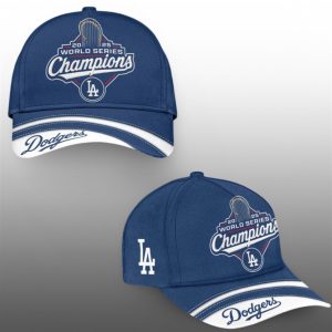 LA Dodgers 2025 World Series Win Parade Cap 1 1
