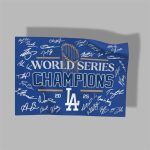 LA Dodgers 2025 World Series Champions Flag