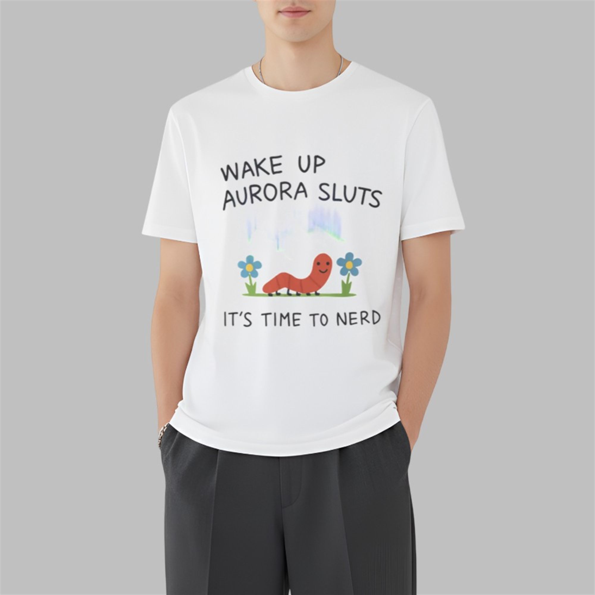 Wake Up Aurora Sluts It's Time to Nerd Shirt 4 Wake Up Aurora Sluts Its Time to Nerd Shirt 3 7
