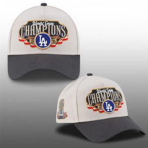 2025 LA Dodgers Win World Series Champions Hat 0