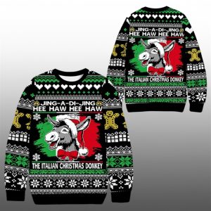 2025 Christmas Jing A Di Jing Hee Haw Ugly Sweater 1 1