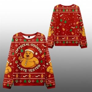 2025 Christmas Cookie Tester Ugly Sweater 1 1