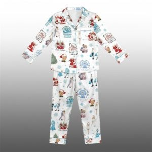 2025 Christmas Haynes Sister Movie Pajamas Set 1