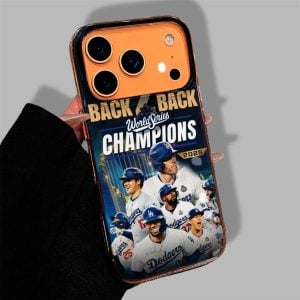 Dodgers BAck 2 Back World Series Champions 2025 Phone Case 1