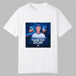 Thank you Donnie Baseball Shirt 0 0