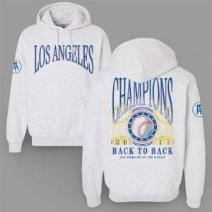 Los Angeles Champions Back To Back Los Angeles Vs The The World 2025 Hoodie 1