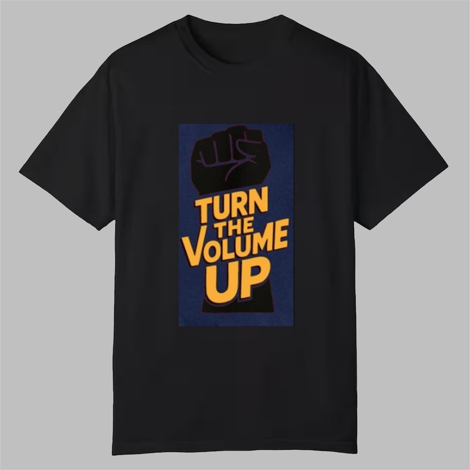 Zohran Mamdani Donald Trump Turn The Volume Shirt 1 Zohran Mamdani Donald Trump Turn The Volume Shirt (1)