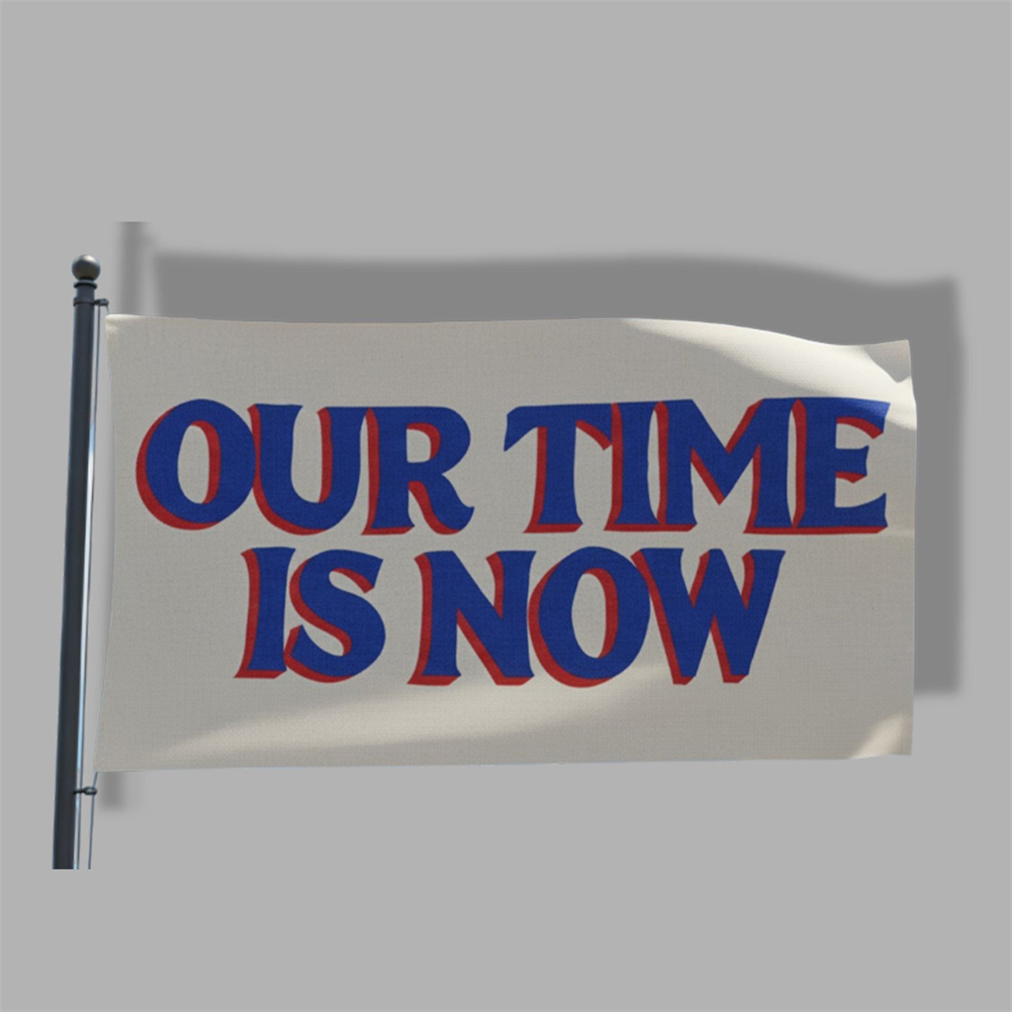Zohran New York City Our Time Is Now Flag 2 Zohran New York City Our Time Is Now Flag 2