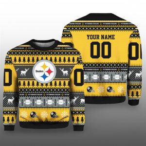 Steelers Football 2025 Ugly Christmas Sweater 1 1