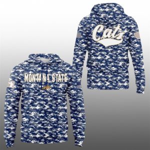 17 2025 Montana State Cats Salute to Service Hoodie
