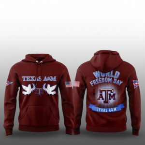 2025 Aggies World Freedom Day Hoodie 1 1 Tshirt,Hoodie,Sweatshirt