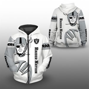 2025 Las Vegas Raiders Nation Zip Hoodie 1