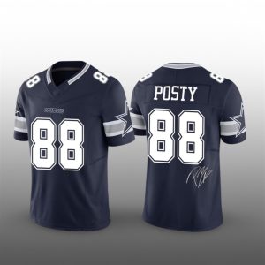 2025 Dallas Cowboys x Post Malone Thanksgiving Jersey 1 1