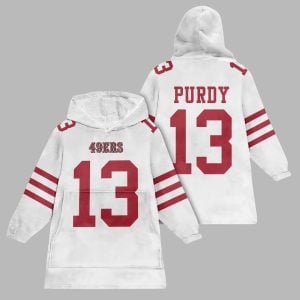 BP 13 Purdy San Francisco Football Blanket Hoodie 1