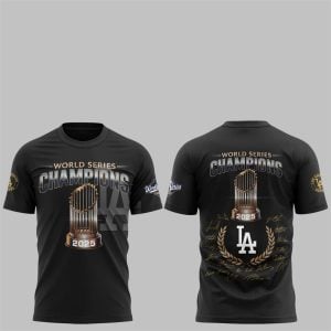 22 LA Dodgers World Series Champions 2025 Signature Shirt