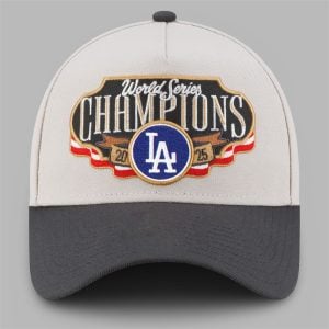 Dodgers Win World Series Champions 2025 Hat 1