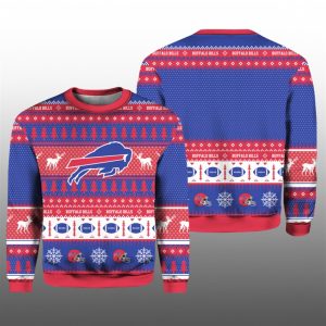 2025 Christmas Bills Ugly Sweater 1 1
