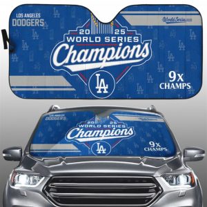 Dodgers World Series 2025 9x Champs Auto Shade 1 1