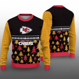 2025 Christmas KC Chiefs Ugly Sweater 1 1