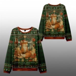 2025 Christmas Cookies Candles and a Foxy Ugly Sweater 1 1