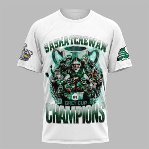 0 2025 Saskatchewan Grey Cup Champions Shirt 1