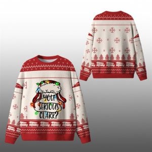 2025 Christmas You Serious Clark Ugly Sweater 1 1