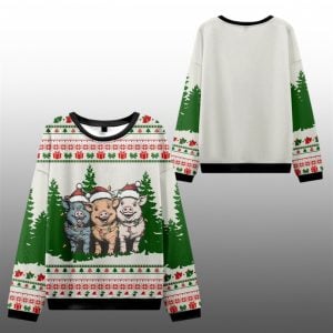 Christmas Pigs Ugly Sweater 2025 Christmas 1 1
