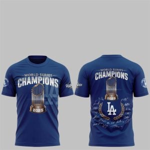 18 LA Dodgers Win World Series 2025 Signature Shirt