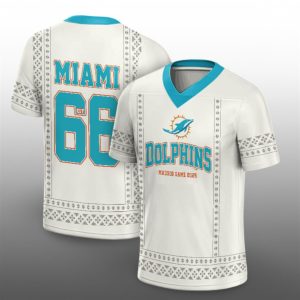 2025 Dolphins In Madrid Game Jersey 1 1 1