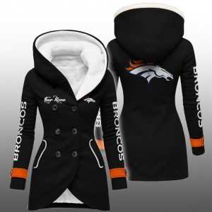 2025 Broncos Long Hooded Fleece Jacket 1