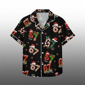 Six Seven Meme Christmas Pajama Set 2