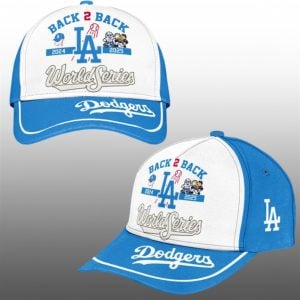 Dodgers Back 2 Back 2024 2025 World Series Cap 1 1