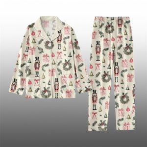 2025 Christmas Nutcracker Pajamas Set 1
