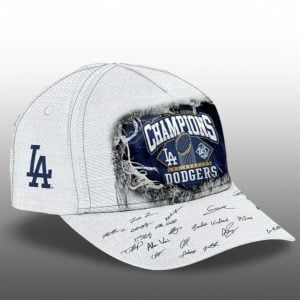 Dodgers 2025 World Series Champions Parade Cap 1 1