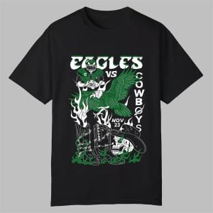 2025 Eagles Showdown in Dallas Shirt 0 0