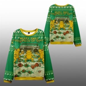 2025 Christmas Froggy Xmas Mayhem Ugly Sweater 1 1