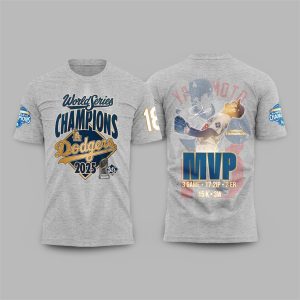 28 2025 Dodgers World Series Champions Yamamoto MVP Shirt