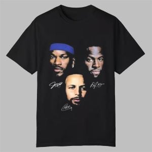 Brandin Podziemski Jimmy Butler Draymond Green Steph Curry Signature Shirt 0 0