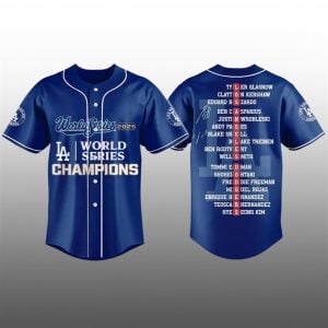 LA Dodgers World Series Champions 2025 Jersey 1 1