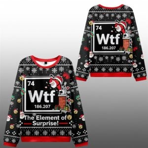 2025 Christmas The Elements Of Surprise Ugly Sweater 1 1